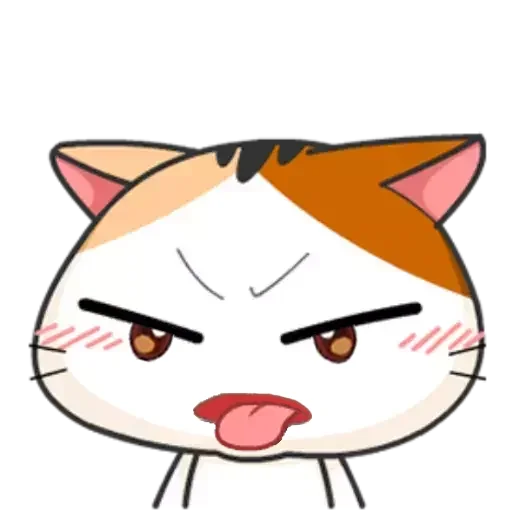 Стикер Telegram «Японське Кошеня» 😞