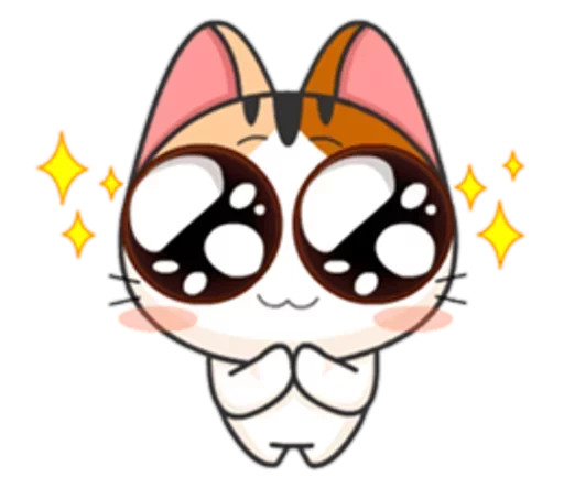 Telegram Sticker «Японская Кошечка» 🐱