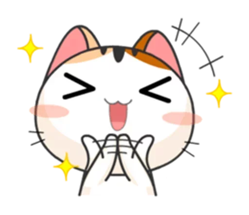 Японская Кошечка emoji 
