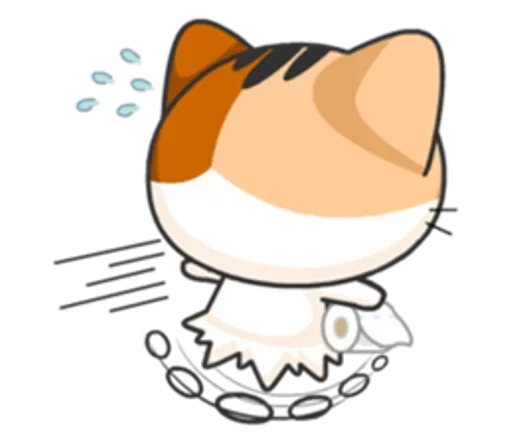 Стікер Telegram «Японская Кошечка» 