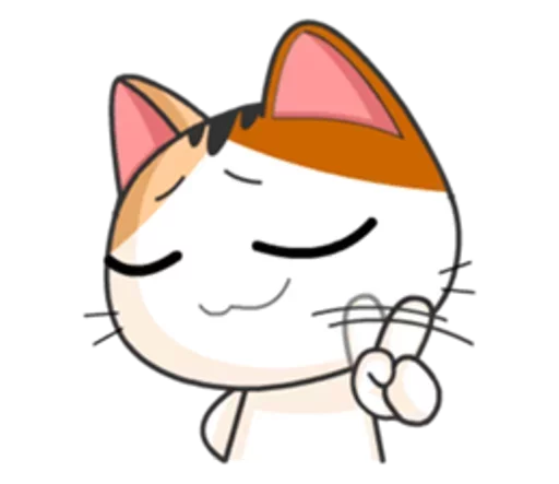 Стікер Telegram «Японская Кошечка » 😾