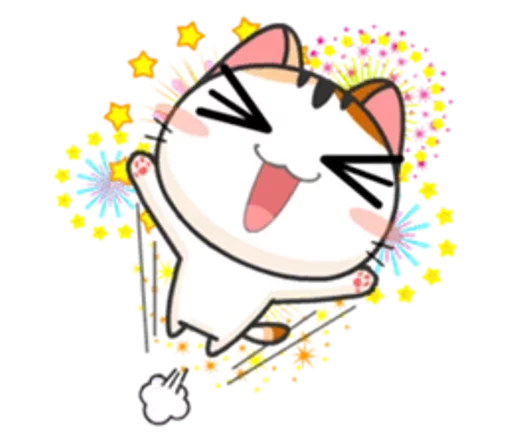 Telegram Sticker «Японская Кошечка» 😺