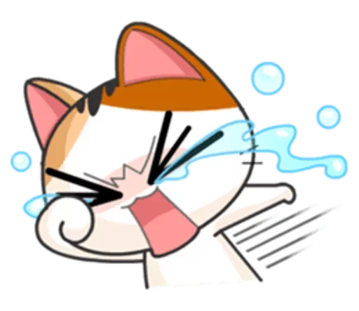 Telegram Sticker «Японская Кошечка» 😿