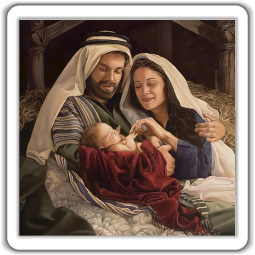 Jesus Born emoji 😇