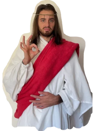 Эмодзи Jesus 👌