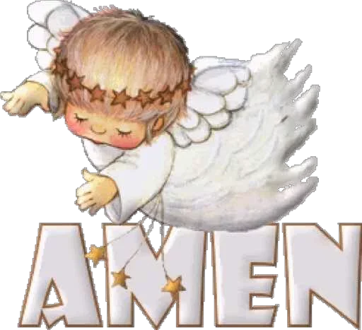 Telegram Sticker «Jesus Amen» 🕊
