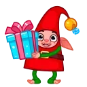 Эмодзи Christmas Elf 🎁