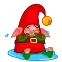 Christmas Elf stiker 😭