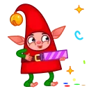 Christmas Elf emoji 🎉