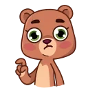 Jo Bear emoji 😨