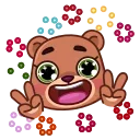 Jo Bear emoji ✌️