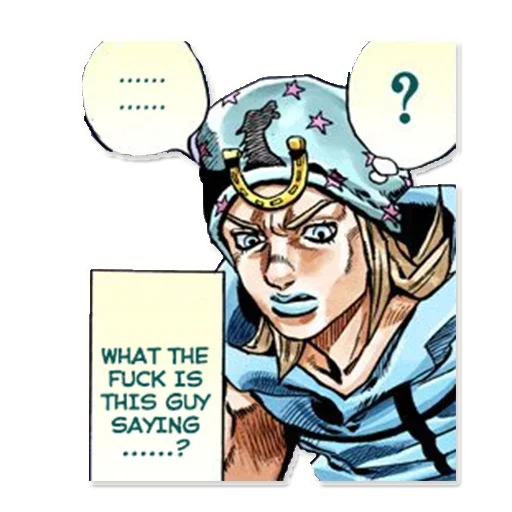 JJBA  emoji 🤨