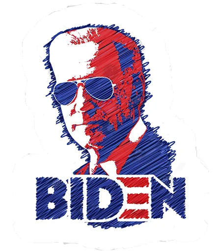 Стікер Joe Biden 2020 ❤️