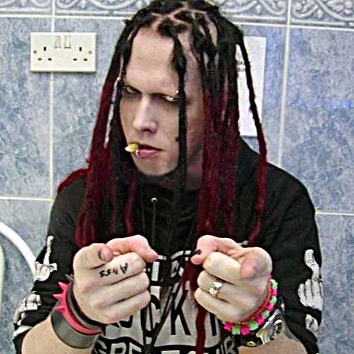 Стікер Telegram «Joey Jordison / Murderdolls» 🎸