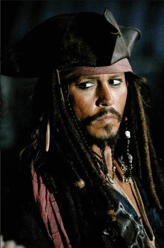 Эмодзи Johnny Depp 😓