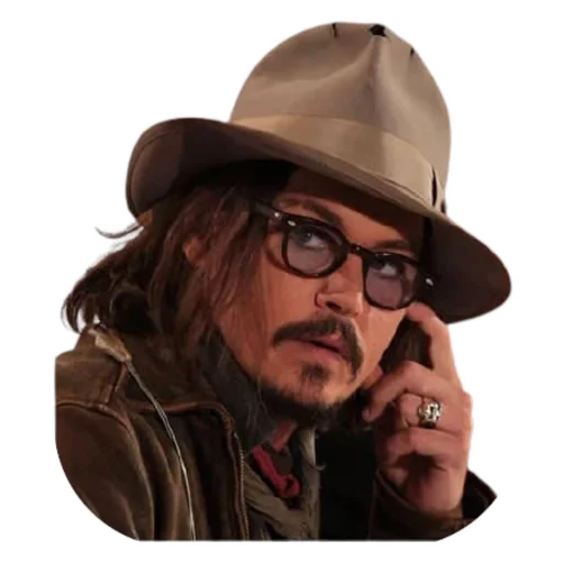 Telegram stikerlari Johnny Depp