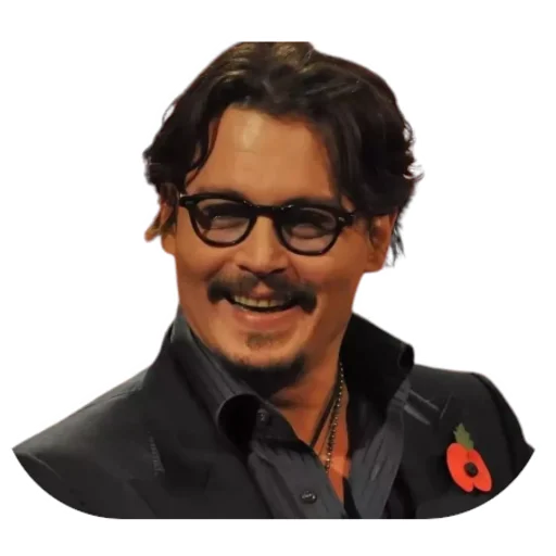 Эмодзи Johnny Depp 😄