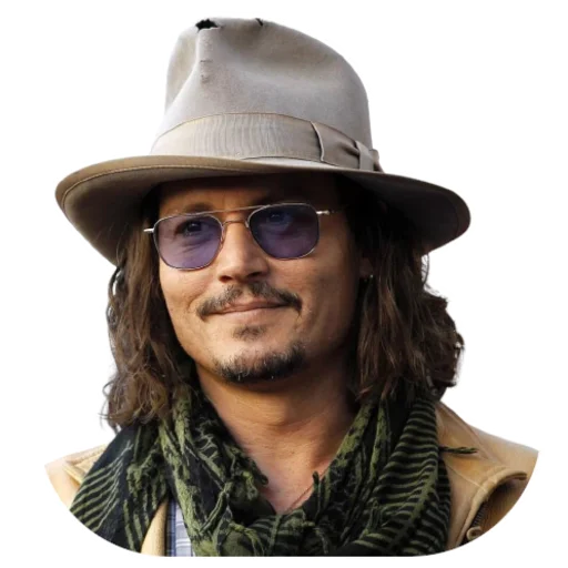 Эмодзи Johnny Depp 😊