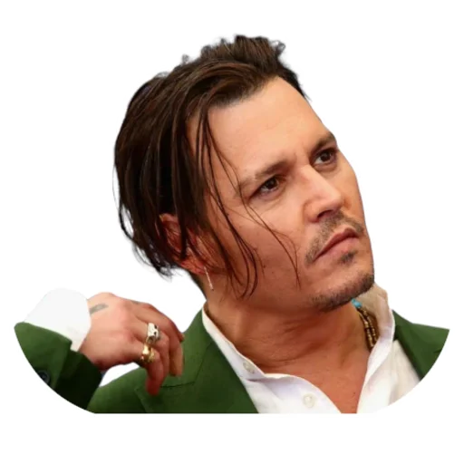 Telegram stiker «Johnny Depp» 🧐