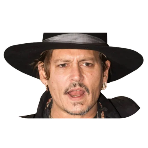 Johnny Depp emoji 😠