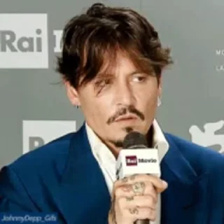 Johnny Depp stiker 😏