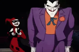 Joker The Animated Series sticker 😉