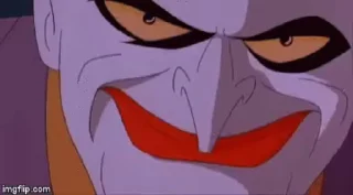 Joker The Animated Series sticker 🥴