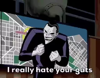 Joker The Animated Series sticker 😤