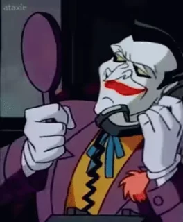 Joker The Animated Series sticker 🪞