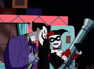 Joker The Animated Series sticker 💋
