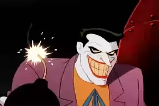 Joker The Animated Series sticker 🔥