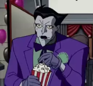Joker The Animated Series sticker 🍿