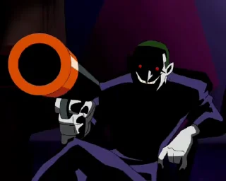 Joker The Animated Series sticker 🔫