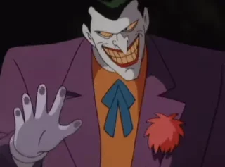 Joker The Animated Series sticker 👅