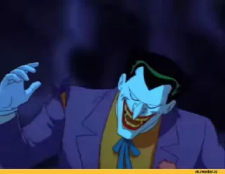 Joker The Animated Series sticker 😵‍💫