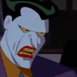 Joker The Animated Series sticker 🐟