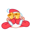 Jolly Santa stiker 😱