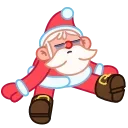 Эмодзи Jolly Santa 😪
