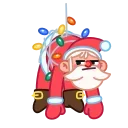 Эмодзи Jolly Santa 😒