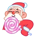 Jolly Santa stiker 🤤