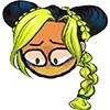 Jolyne Kujo Cursed emoji 👩‍🦰