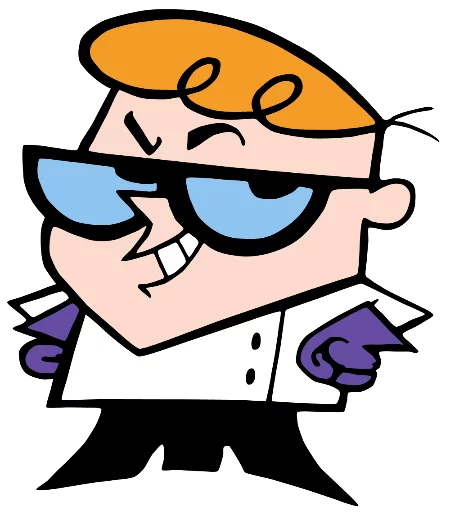 Dexter's Laboratory emoji 😏