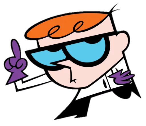 Dexter's Laboratory emoji 😕