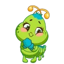 Julia The Caterpillar emoji 😍