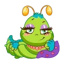 Julia The Caterpillar emoji 😘