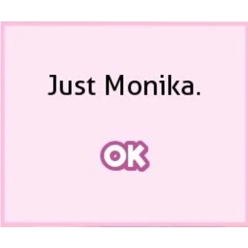 📚 : : just Monika .// stiker 📚