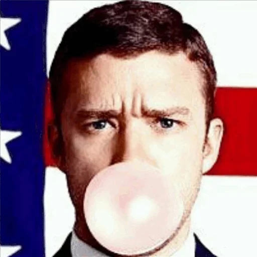 Telegram Sticker «Justin Timberlake» 😙