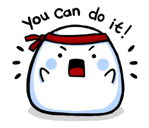 Telegram stiker «Just a snowball» ⛄