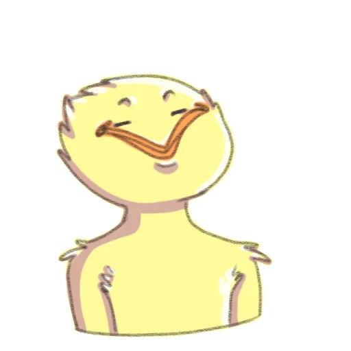 Telegram Sticker «Jacques-duck» 🌚