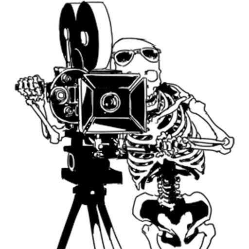 Telegram stiker «Груда костей | Skulls» 🎥